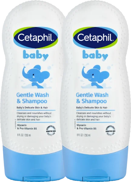 Combo 2 sữa tắm gội toàn thân cho bé Cetaphil 230ml (Giao bao bì ngẫu nhiên)