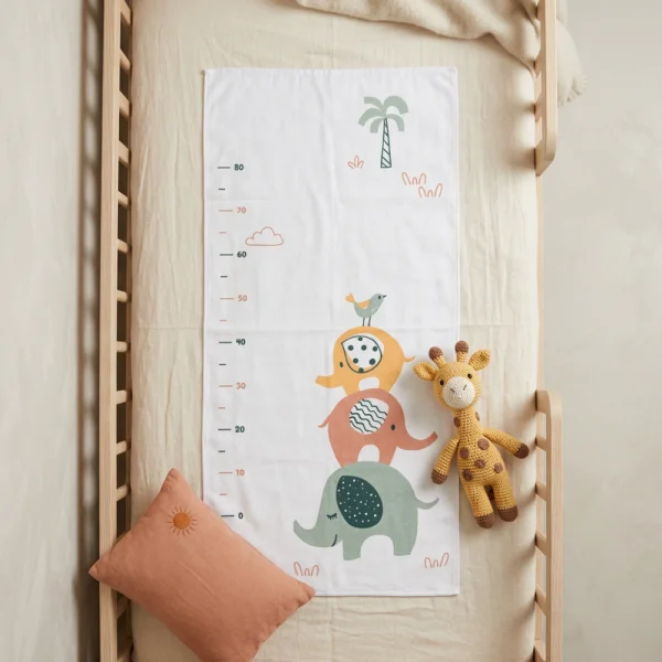 Khăn tắm trẻ em Cotton Animo BM9T (60x120cm,Trắng) *Giao hoạt tiết ngẫu nhiên