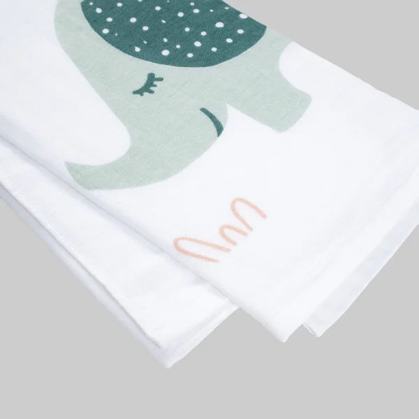 Khăn tắm trẻ em Cotton Animo BM9T (60x120cm,Trắng) *Giao hoạt tiết ngẫu nhiên