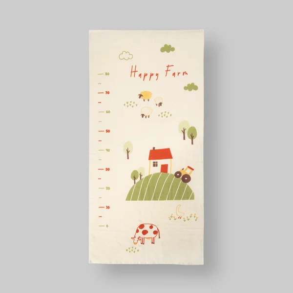 Combo 2 Khăn tắm trẻ em Cotton Vườn Bách Thú Animo BM9T (60x120cm,Trắng)