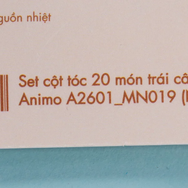 Set cột tóc 20 món trái cây Animo A2601_MN019 (Nhiều màu)