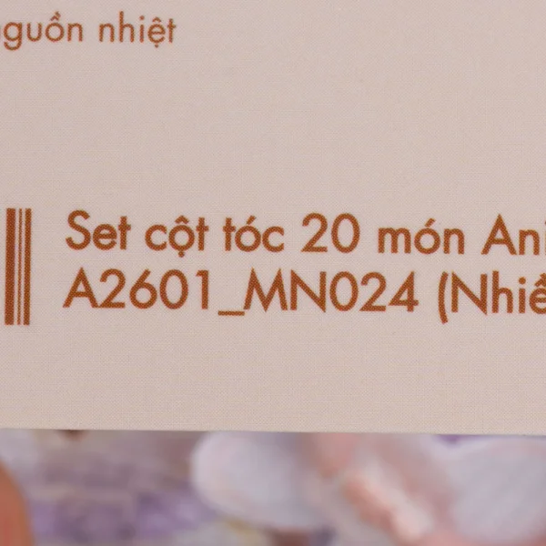 Set cột tóc 20 món Animo A2601_MN024 (Nhiều màu)