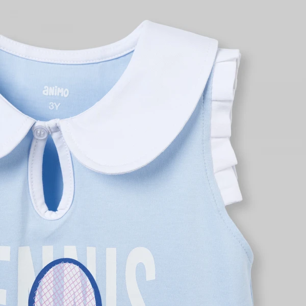Đầm bé gái Animo champs LU0526046 (1Y-6Y,Dương,TT02)