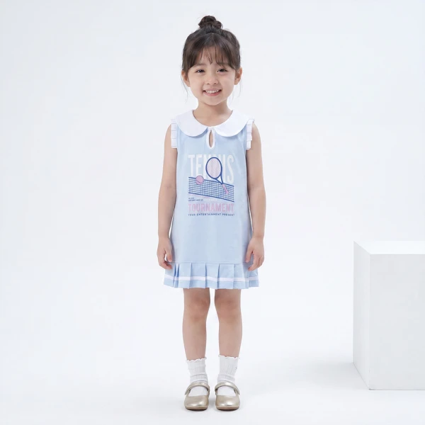 Đầm bé gái Animo champs LU0526046 (1Y-6Y,Dương,TT02)