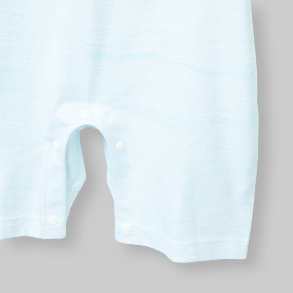 Bodysuit bé trai đùi Animo champs_soccer VD0526004 (0-12M,Trắng-xanh cổ vịt)