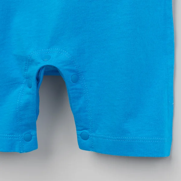 Bodysuit bé trai đùi Animo Ocean Friends VD0226003 (0-3M,Trắng - Xanh đậm,TT02)