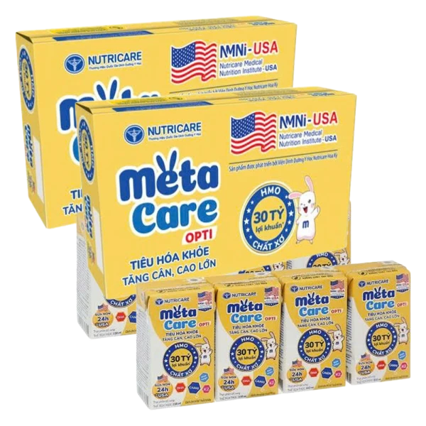 2 thùng Sữa dinh dưỡng pha sẵn MetaCare Opti 4x110ml