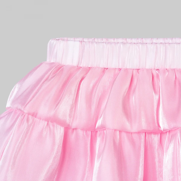 Bộ bé gái ngắn croptop Animo Champs SU26 TX0426051 (1Y-6Y,Hồng)