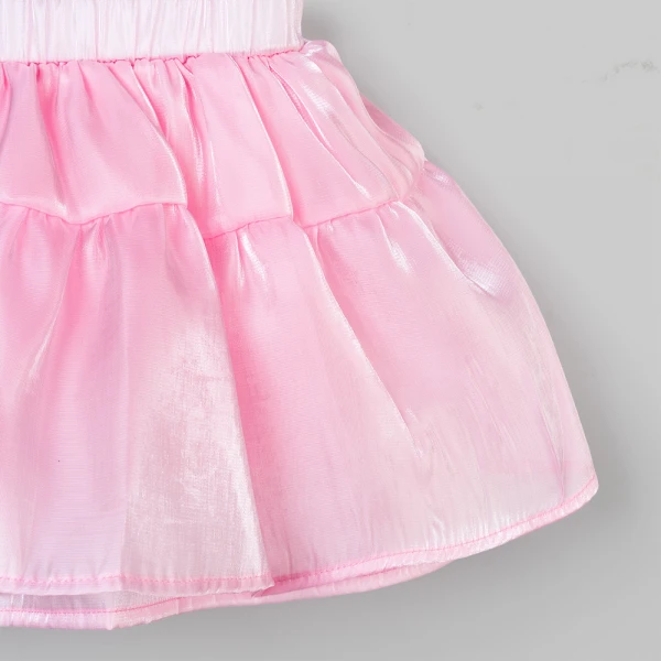 Bộ bé gái ngắn croptop Animo Champs SU26 TX0426051 (1Y-6Y,Hồng)