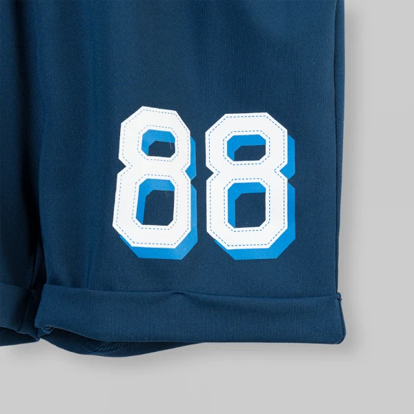 Bộ bé trai ngắn cổ tim Animo champs SP26 HN0626009 (1-6Y,Dương)