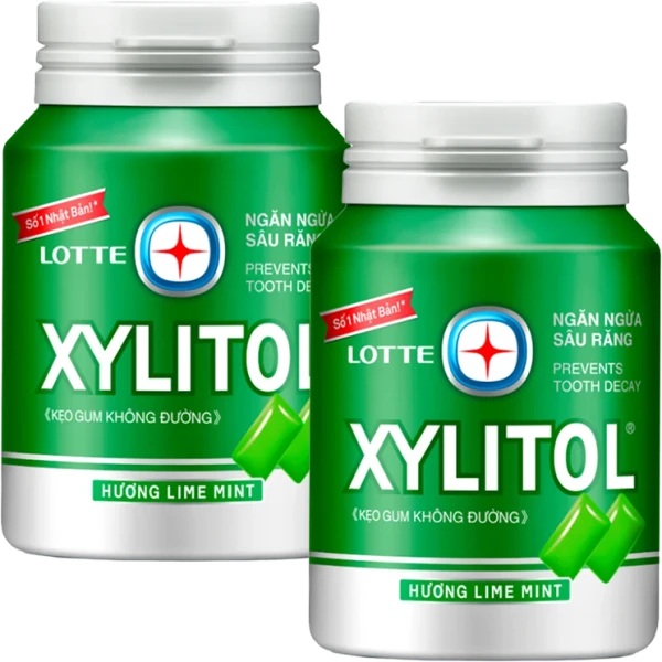 Combo 2 Kẹo Gum Xylitol LimeMint