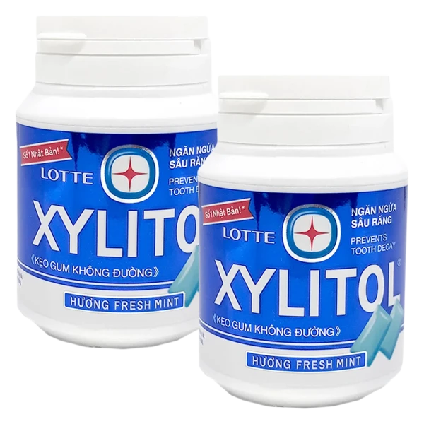 Combo 2 Kẹo Gum Xylitol FreshMint