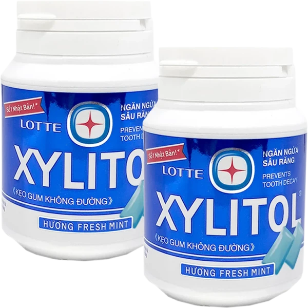 Combo 2 Kẹo Gum Xylitol FreshMint