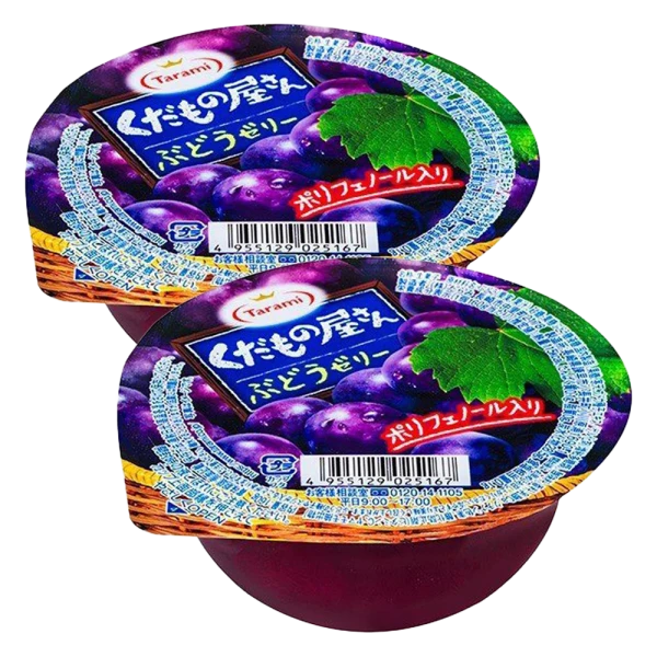 Combo 2 Thạch Tarami vị nho đen