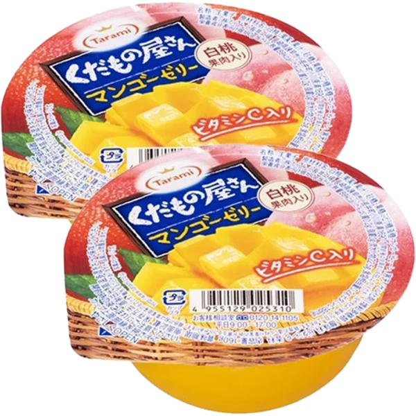 Combo 2 Thạch Tarami vị đào trắng và xoài