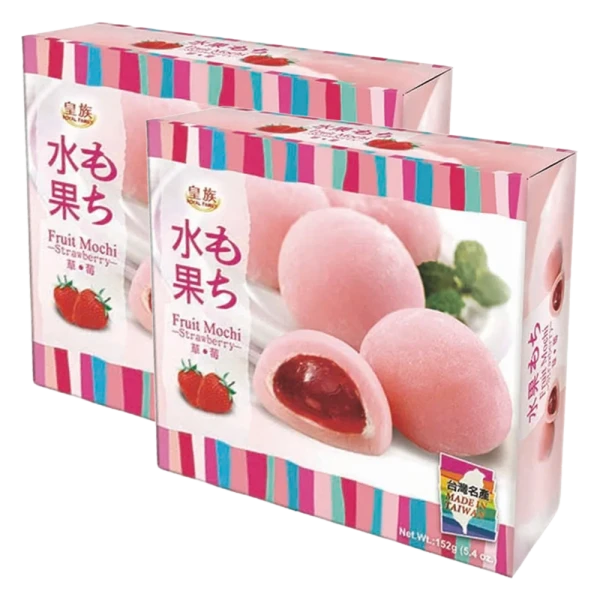 Combo 2 Bánh Mochi Dâu Tây 132g
