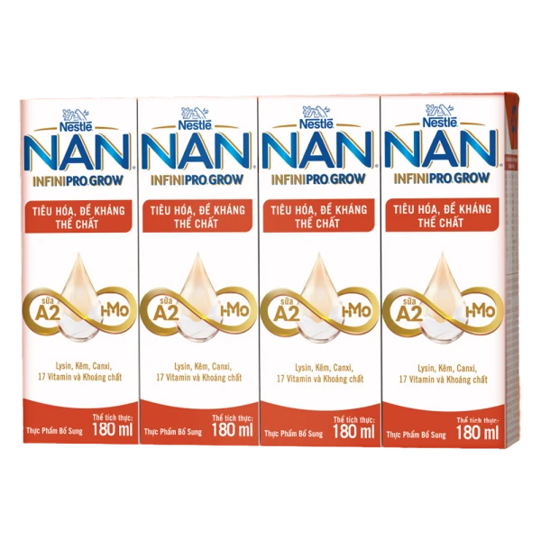 Sữa pha sẵn Nestlé NAN INFINIPRO GROW 180ml