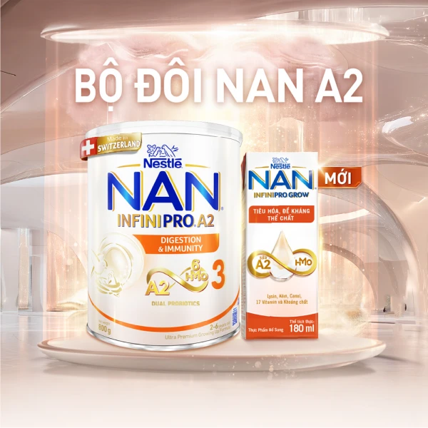 Sữa pha sẵn Nestlé NAN INFINIPRO GROW 180ml