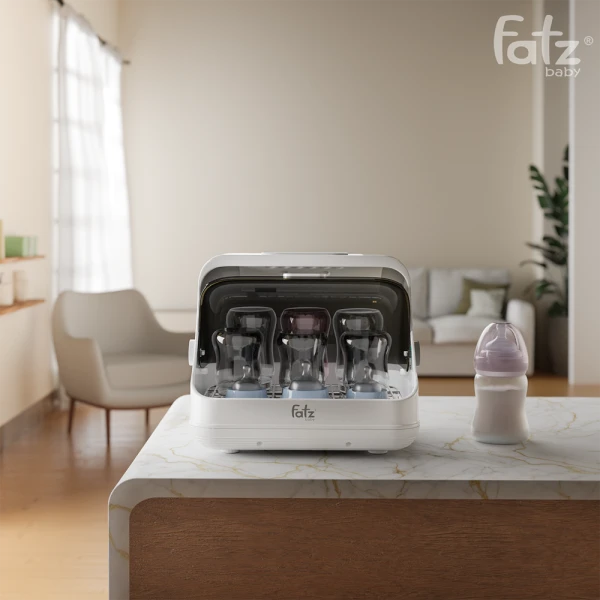 Máy úp bình sữa Fatz Tidy 3 tiệt trùng UVC sấy khô cho bé từ sơ sinh (20L)