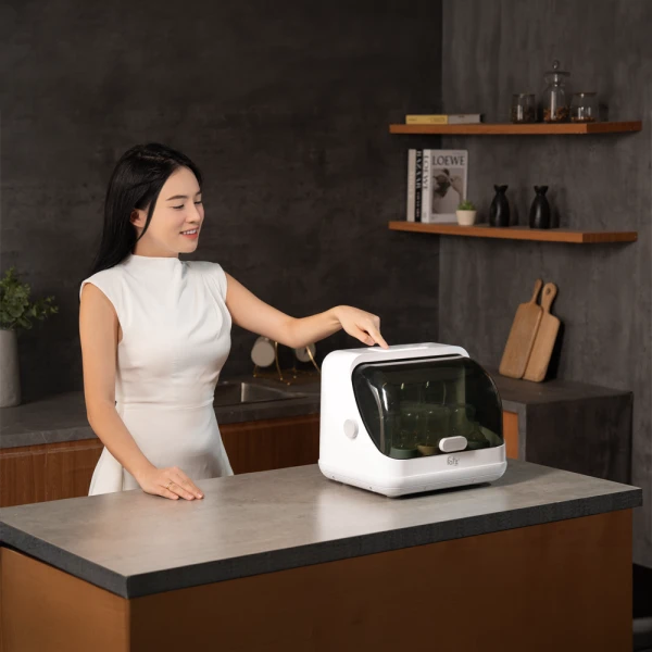 Máy úp bình sữa Fatz Tidy 3 tiệt trùng UVC sấy khô cho bé từ sơ sinh (20L)