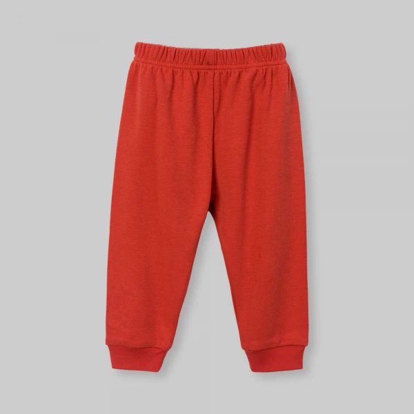 Bộ đông bé trai dài Animo Khủng long FW26 VD0726040 (1-4Y,Đỏ-Xanh)