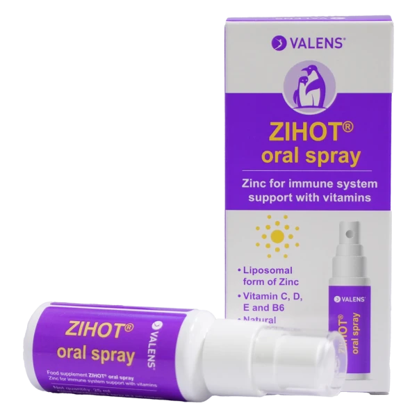 Xịt Bổ Sung Kẽm Nano Và Vitamin Hỗ Trợ Sức Đề Kháng Zihot Oral Spray (Hộp 25ml)