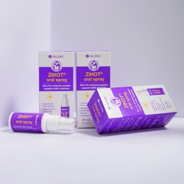 Xịt Bổ Sung Kẽm Nano Và Vitamin Hỗ Trợ Sức Đề Kháng Zihot Oral Spray (Hộp 25ml)