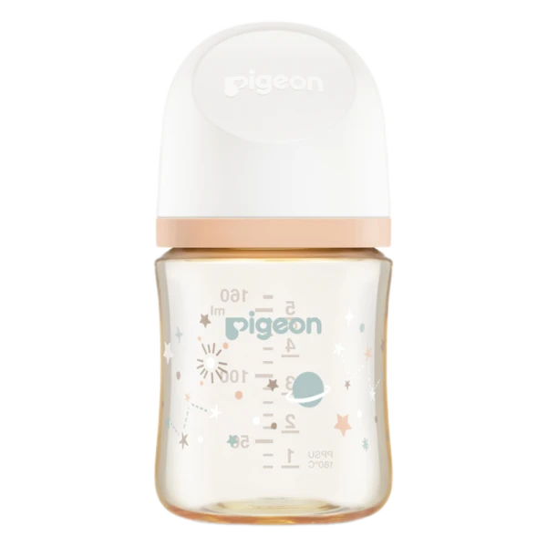 BÌNH SỮA PPSU SOFTOUCH BABY-FRIENDLY WORLD PIGEON HOẠ TIẾT DẢI NGÂN HÀ 160ML