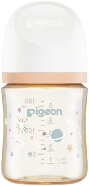 BÌNH SỮA PPSU SOFTOUCH BABY-FRIENDLY WORLD PIGEON HOẠ TIẾT DẢI NGÂN HÀ 160ML