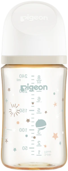 BÌNH SỮA PPSU SOFTOUCH BABY-FRIENDLY WORLD PIGEON HOẠ TIẾT DẢI NGÂN HÀ 240ML