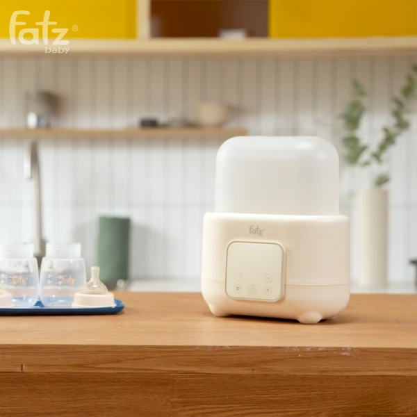 Máy hâm sữa và tiệt trùng điện tử 2 bình Duo 10