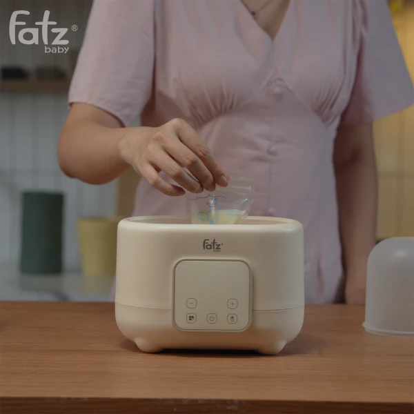 Máy hâm sữa và tiệt trùng điện tử 2 bình Duo 10
