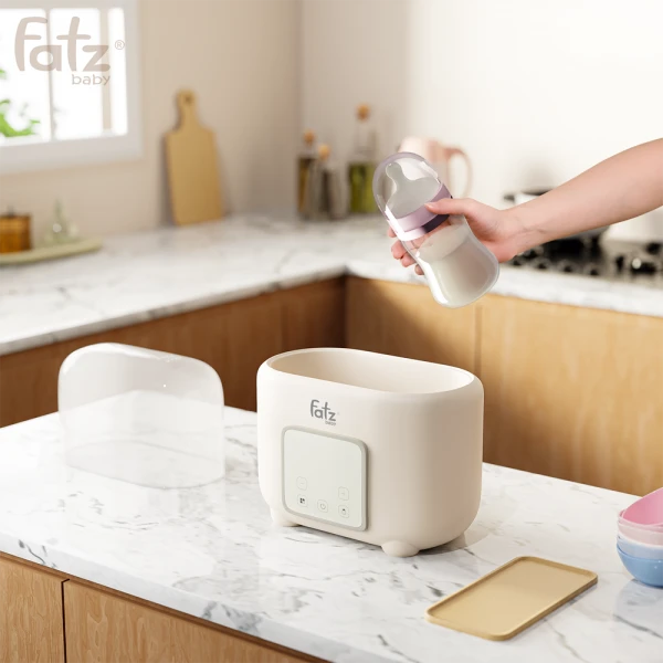 Máy hâm sữa và tiệt trùng điện tử 2 bình Duo 10