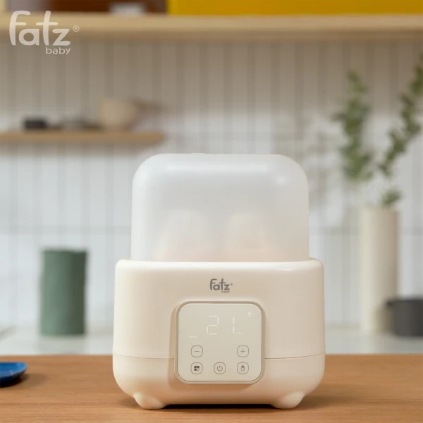Máy hâm sữa và tiệt trùng điện tử 2 bình Duo 10
