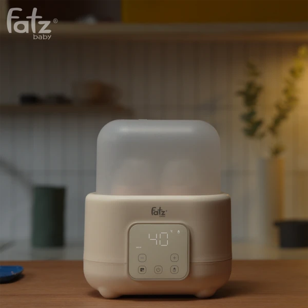 Máy hâm sữa và tiệt trùng điện tử 2 bình Duo 10
