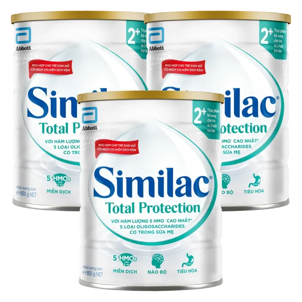 Combo 3 Sữa Similac Total Protection 4 900g (2 - 6 tuổi)