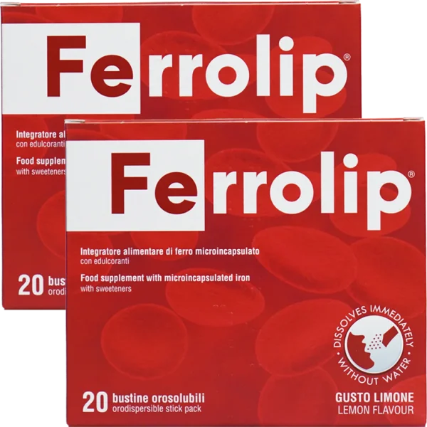 Combo 2 thực phẩm bảo vệ sức khỏe Ferrolip