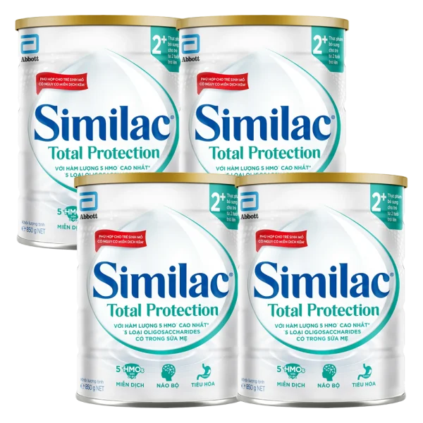 Combo 4 Sữa Similac Total Protection 4 900g (2 - 6 tuổi)
