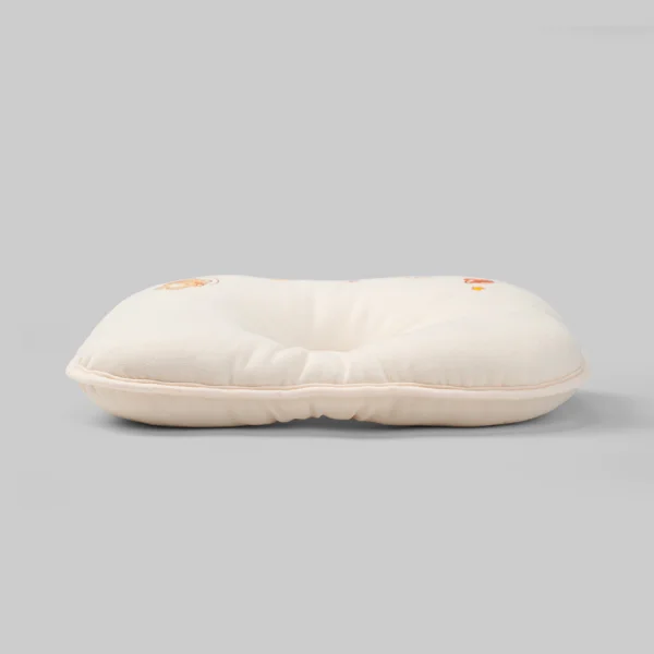 Gối nằm lõm sơ sinh Cotton cao cấp Animo B2409_MN002 (23x28cm,Màu be) - Họa tiết ngẫu nhiên