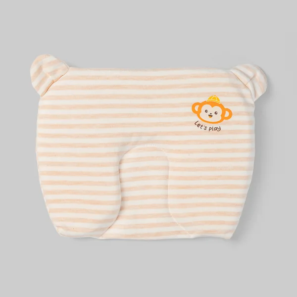 Gối cao su non Animo B2501_MN001 (20x25x1.5cm,Nâu sọc) - Họa tiết ngẫu nhiên