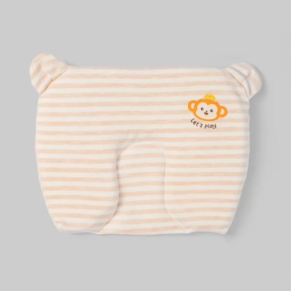 Gối cao su non Animo B2501_MN001 (20x25x1.5cm,Nâu sọc) - Họa tiết ngẫu nhiên