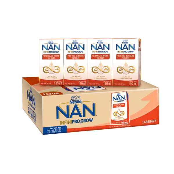 Sữa pha sẵn Nestlé NAN INFINIPRO GROW (4x110ml)