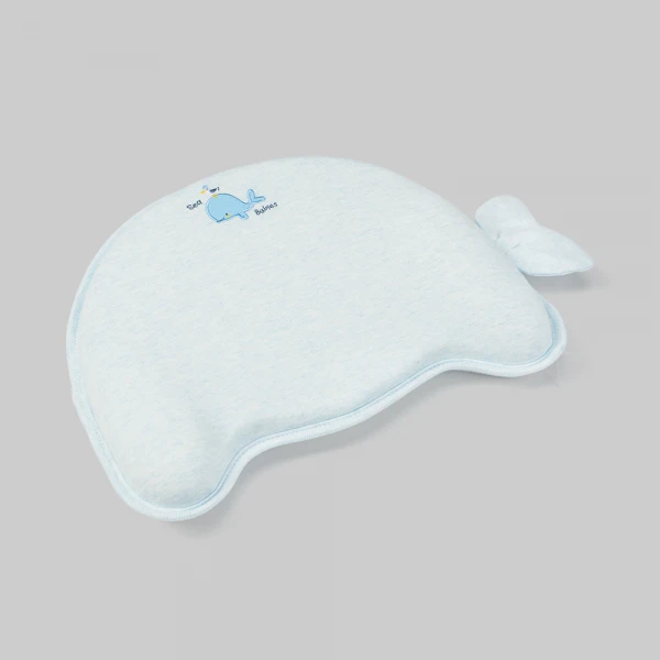 Gối cao su non (memoryfoam) con cá B2606_MN002 (36x23x4.5cm,Xanh)