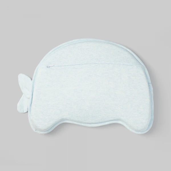 Gối cao su non (memoryfoam) con cá B2606_MN002 (36x23x4.5cm,Xanh)