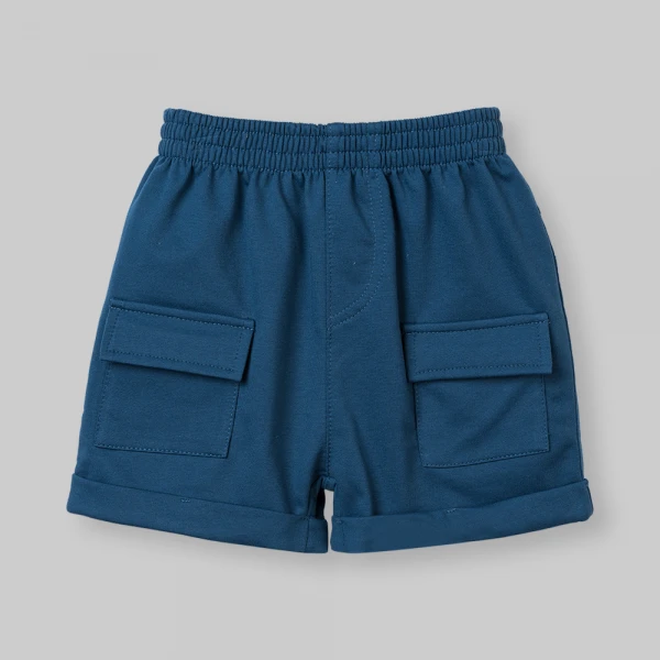 Bộ bé trai ngắn polo Animo champs SP26 HN0526051 (1-6Y,Trắng-Dương)