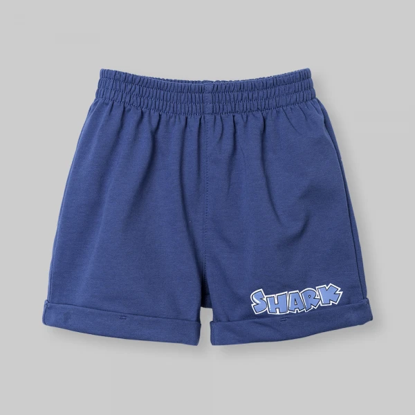 Bộ bé trai ngắn có nón Animo Ocean Friends SP26 HN0626010 (1-6Y,Biển-Dương)