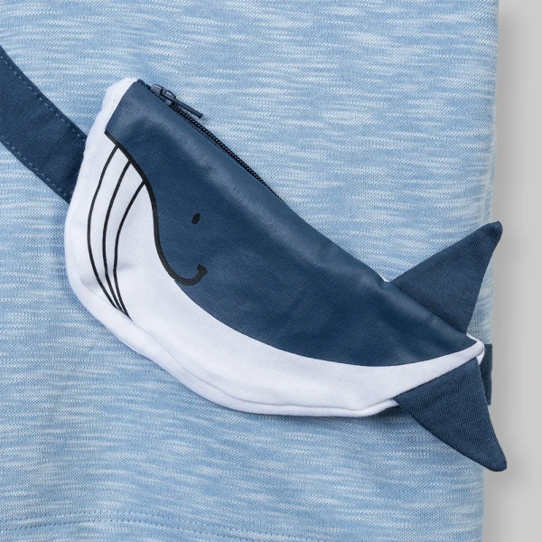 Bộ bé trai ngắn polo Animo Ocean Friends SP26 HN0626015 (1-6Y,Biển)