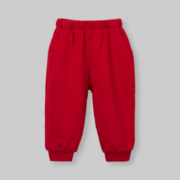 Bộ đông bé trai dài Animo noel FW26 ST0826009 (1-4Y, Kem-Đỏ)