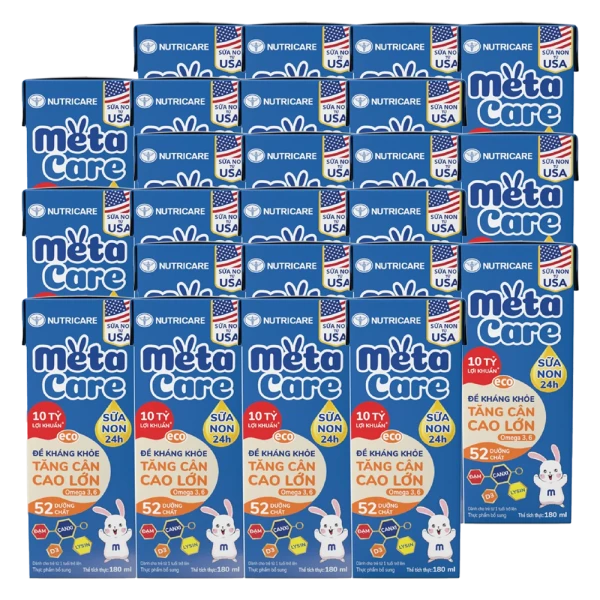 6 lốc Sữa dinh dưỡng pha sẵn MetaCare Eco 4x180ml