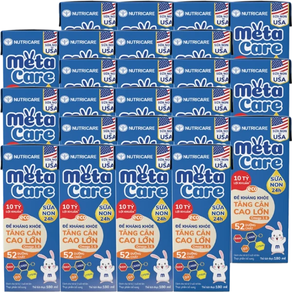 6 lốc Sữa dinh dưỡng pha sẵn MetaCare Eco 4x180ml